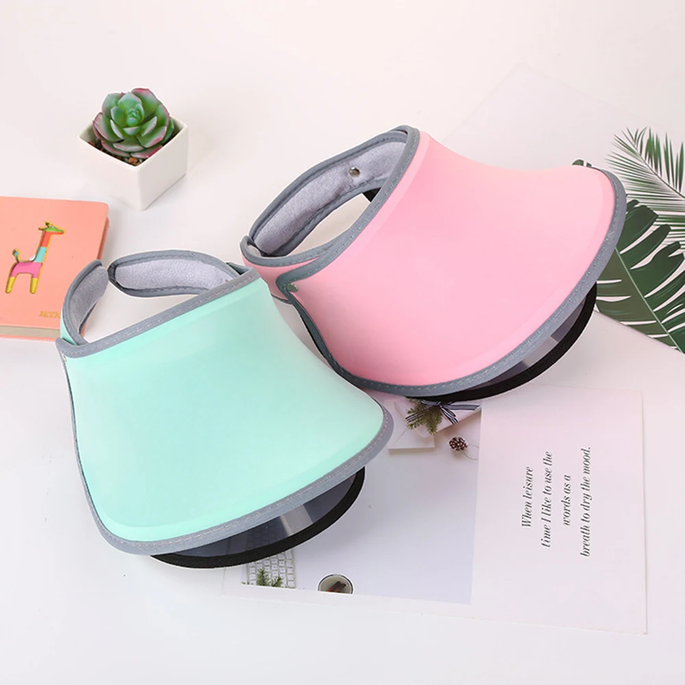 Летние воздухопроницаемые соломенные шляпы от солнца без топа регулируемые