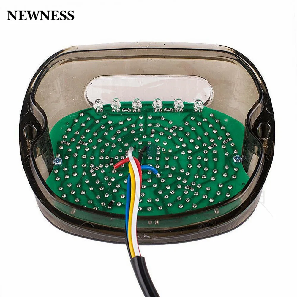 Дым/красный светодиодный хвостовой тормозной сигнал поворота ходовые огни для