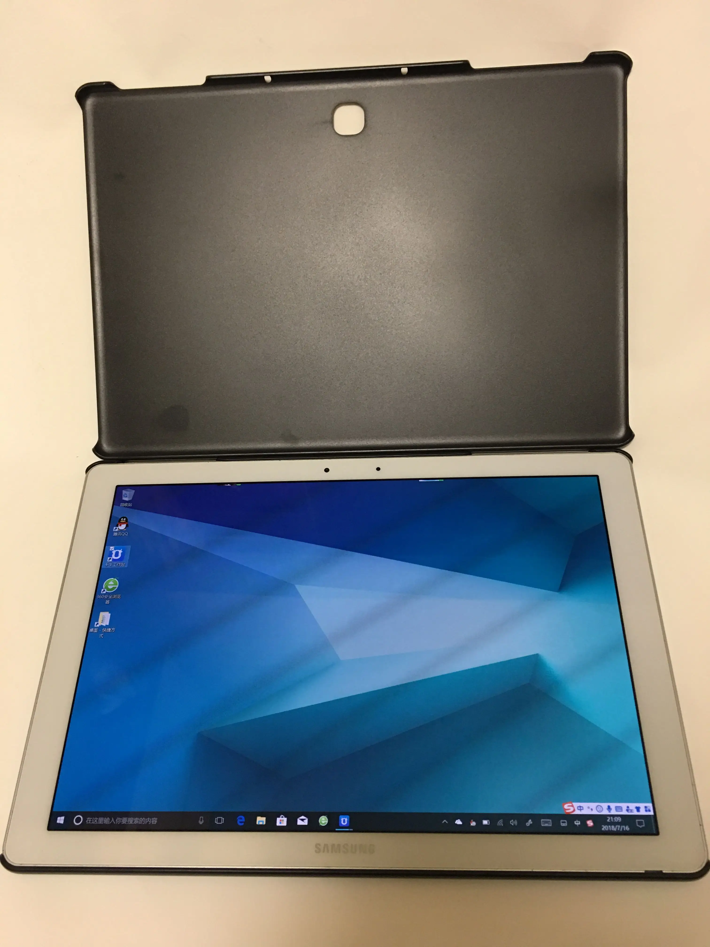 Новый оригинальный чехол из искусственной кожи 1:1 для Samsung Galaxy book SM W727 W720 12 дюймов