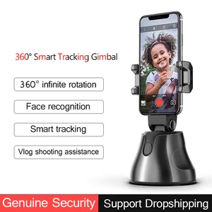 k24 apai genie smart shooting selfie 360° auto faceobject following gimbal phone holder for vlog tiktok youtube live support free global shippin