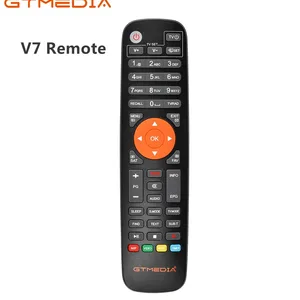 gtmedia new version v7 series remote control tv receiver remote control for gtmedia v7s2x v7 pro v7 tt tv receivers tv box free global shipping