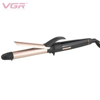 vgr 571 hair curler straightener flat magic personal care professional comb brush lron tong digital hot sale fashion modelling