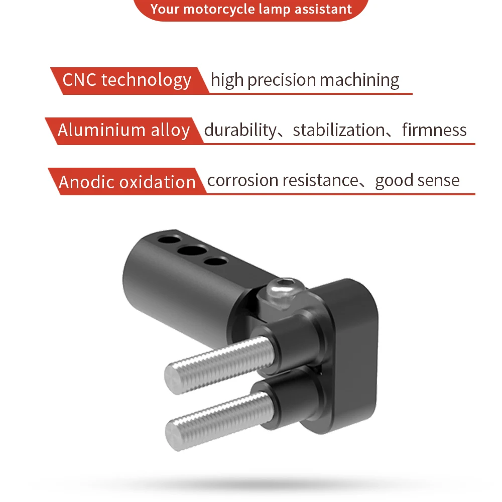 Универсальный кронштейн для крепления на руль мотоцикла 25 мм|Кронштейн фары| |