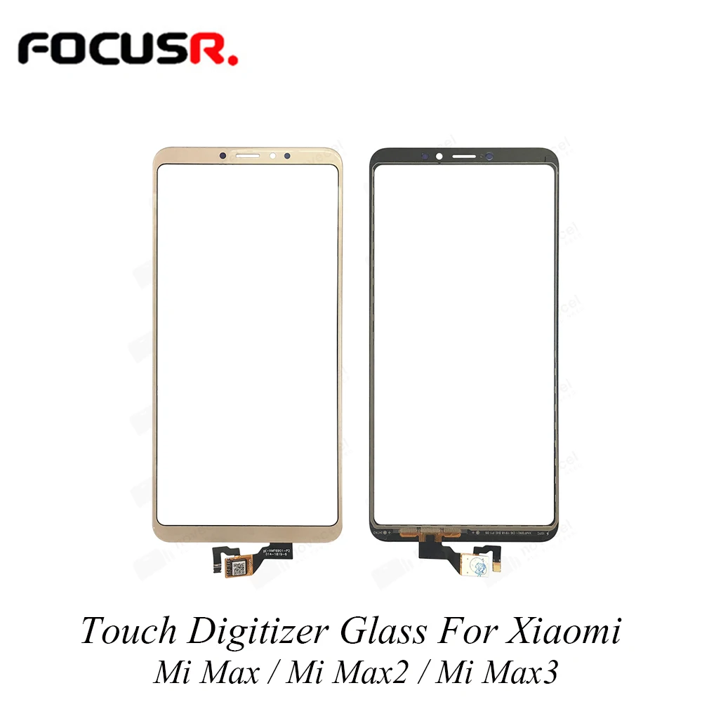 ЖК экран сенсорная панель дигитайзер Сменное Переднее стекло для Xiaomi Mi Max 2 3