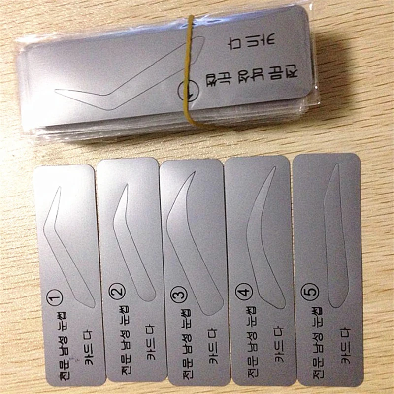 Фотошаблон трафарет для самостоятельного макияжа глаз бровей шаблон