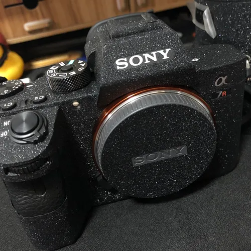 Matte Black Премиум камера обёрточная Бумага Обложка протектор носить чехол для sony A9 A7R3 A7M3 - Цвет: Matte Black
