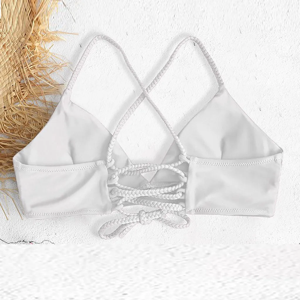 2020 пикантные Высокая Талия бикини Для женщин купальник размера плюс купальный