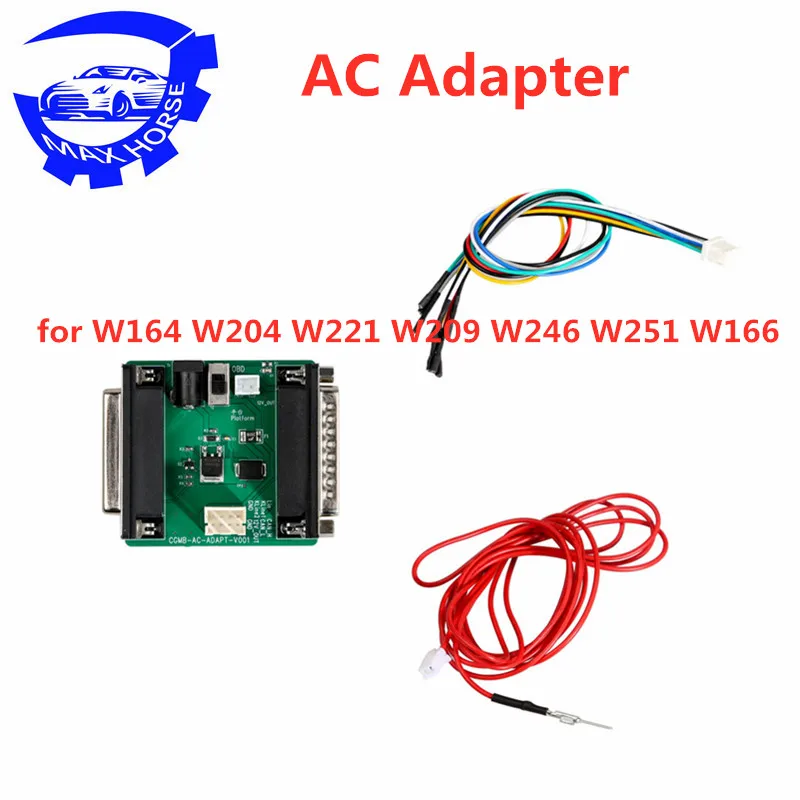 Адаптер переменного тока CGDI MB для сбора данных работает с Mercedes W164 W204 W221 W209 W246 W251