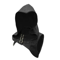 medieval costume hooded balaclavas middle ages gothic cowl hat costumes for halloween larp cosplay party