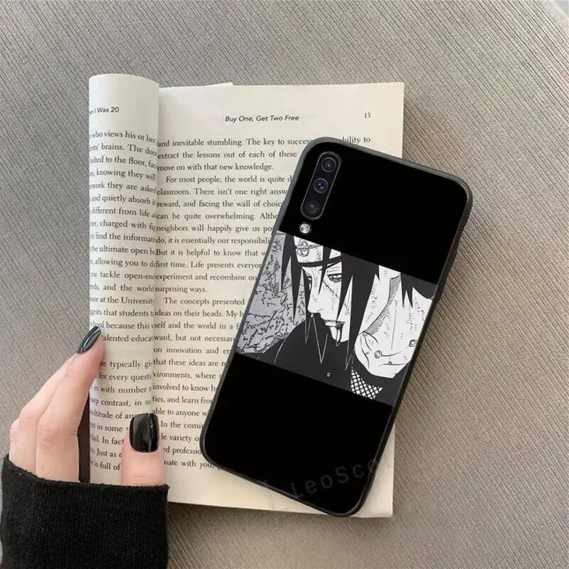 

Naruto anime Uchiha Itachi sasuke Phone Case For Samsung Galaxy A 3 6 7 8 10 21 01 11 31 91 10S 20S 30S 50S PLUS