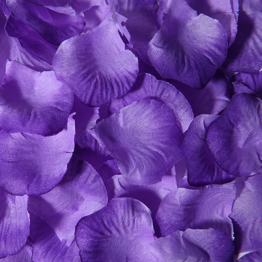 

100Pcs/Pack Valentine's Day Decoration Artificial Flowers Petals Silk Rose Flowers Petals Home Wedding Decoration Fake Flowers