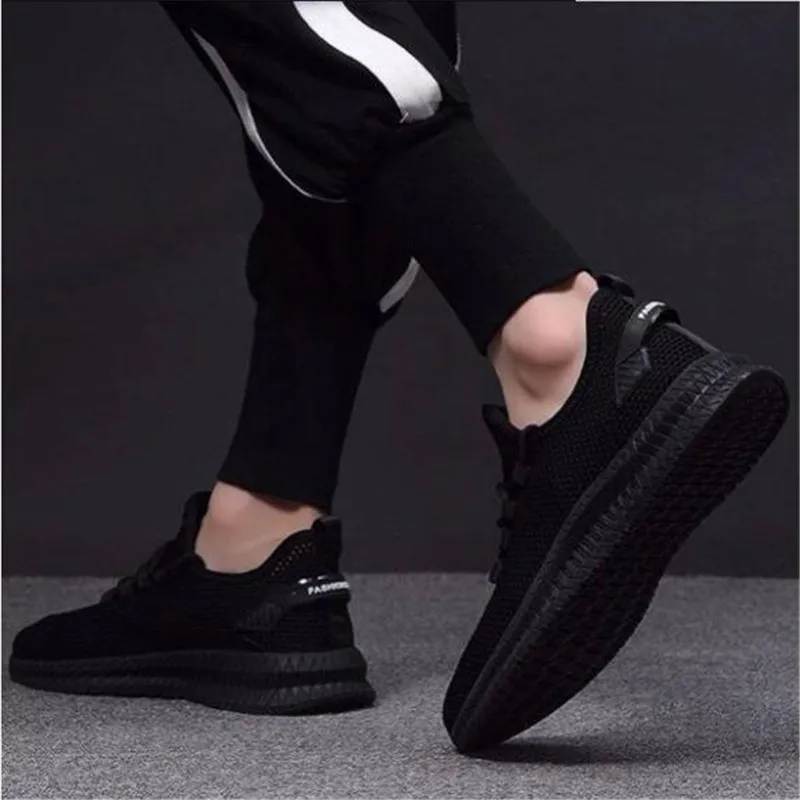 2022 Puimentiua Men Sneakers Flat Male Casual Shoes Comfortable Men 'S Tzapatos Footwear Breathable Mesh Sport Shoes