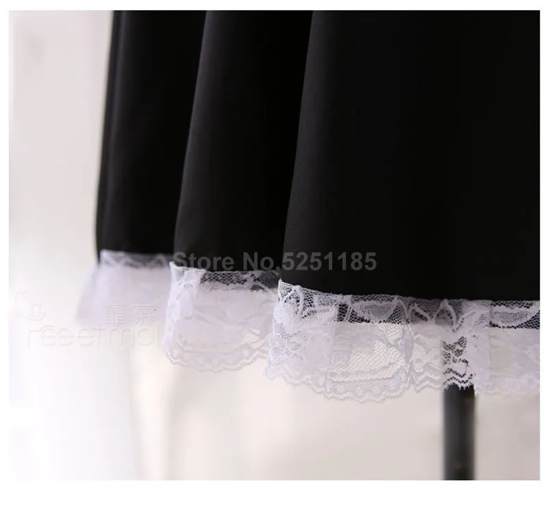 Женский сексуальный костюм горничной, кружевное платье-пачка, хлопковый передник, соблазнительные наряды, платья Лолиты, японское кавайное аниме, костюм для косплея
