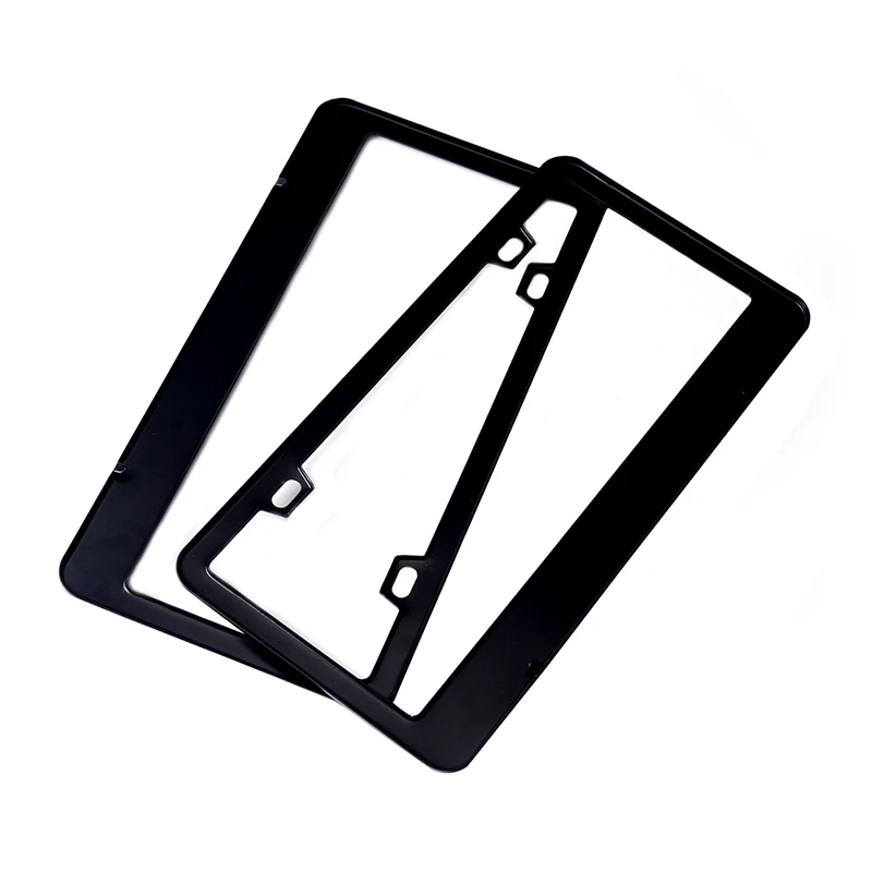 NS Modify 2 шт Нержавеющая Сталь автомобильный номерной знак рамка бирка крышка