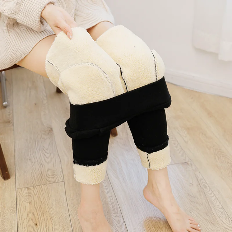 

Зимние женские однотонные леггинсы, бархатные теплые брюки, леггинсы с высокой талией, женские леггинсы, удобные теплые эластичные леггинс...