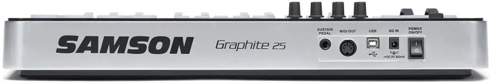 USB MIDI-контроллер Samson GRAPHITE M25 25 клавиш для клавиатуры ipad портативный аранжировщика
