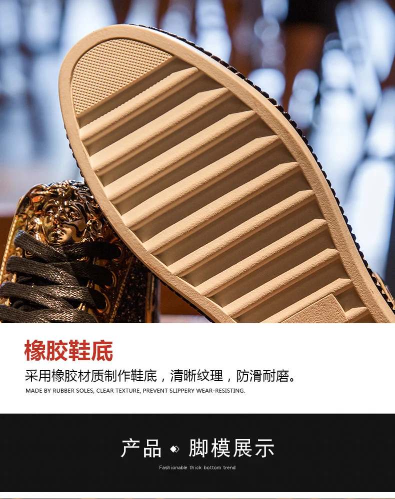 Winter Ankle boots Men Shoes luxury brand Fashion Leather Boots For Men Casual Waterproof Flat Male Shoes chunky Sneakers