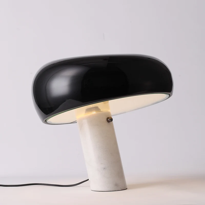 Настольные лампы в нордическом стиле минималистичные для гостиной мраморный