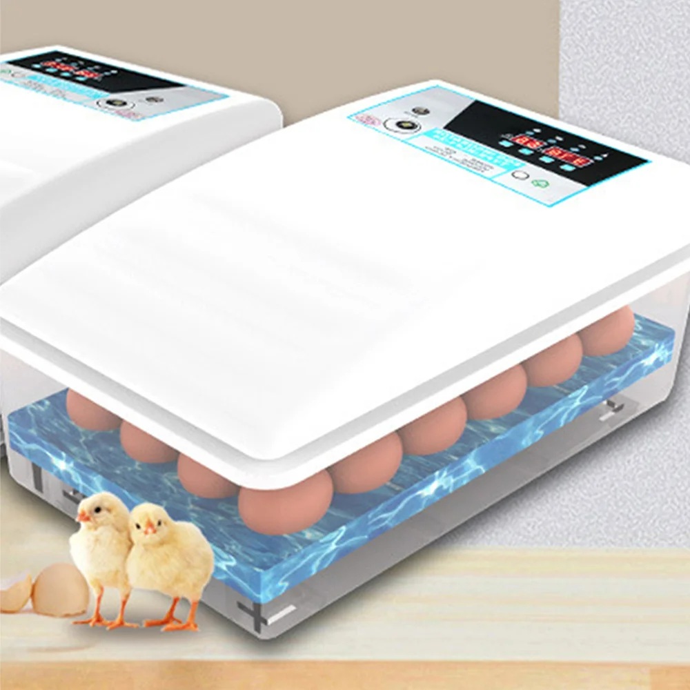 

1 Set Auto-Turning Digital Incubator Automatic Quail Duck Eggs Hatcher (plug)