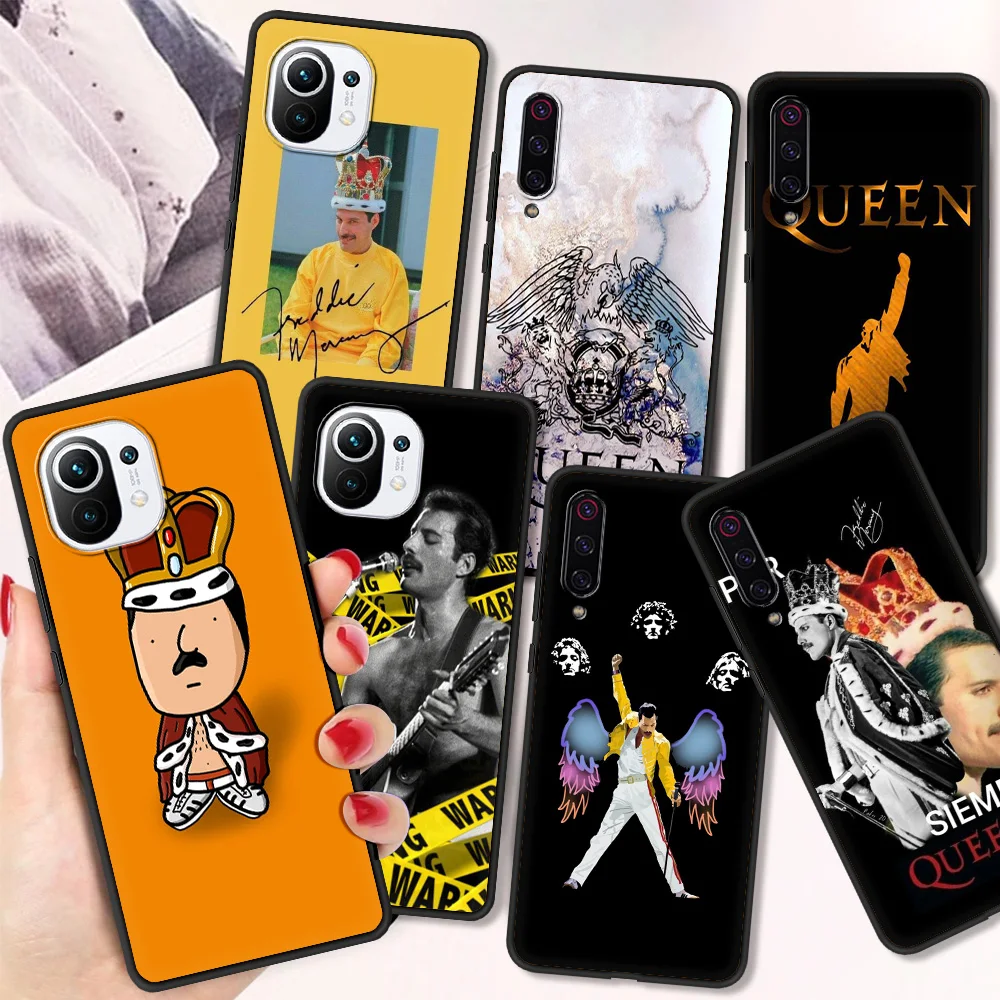 

Queen Freddie Mercury Fundas Shockproof Case For Xiaomi Poco X3 NFC M3 Pro Soft Cover For Redmi 9T 11 Note 10 10T Lite 5G Shell