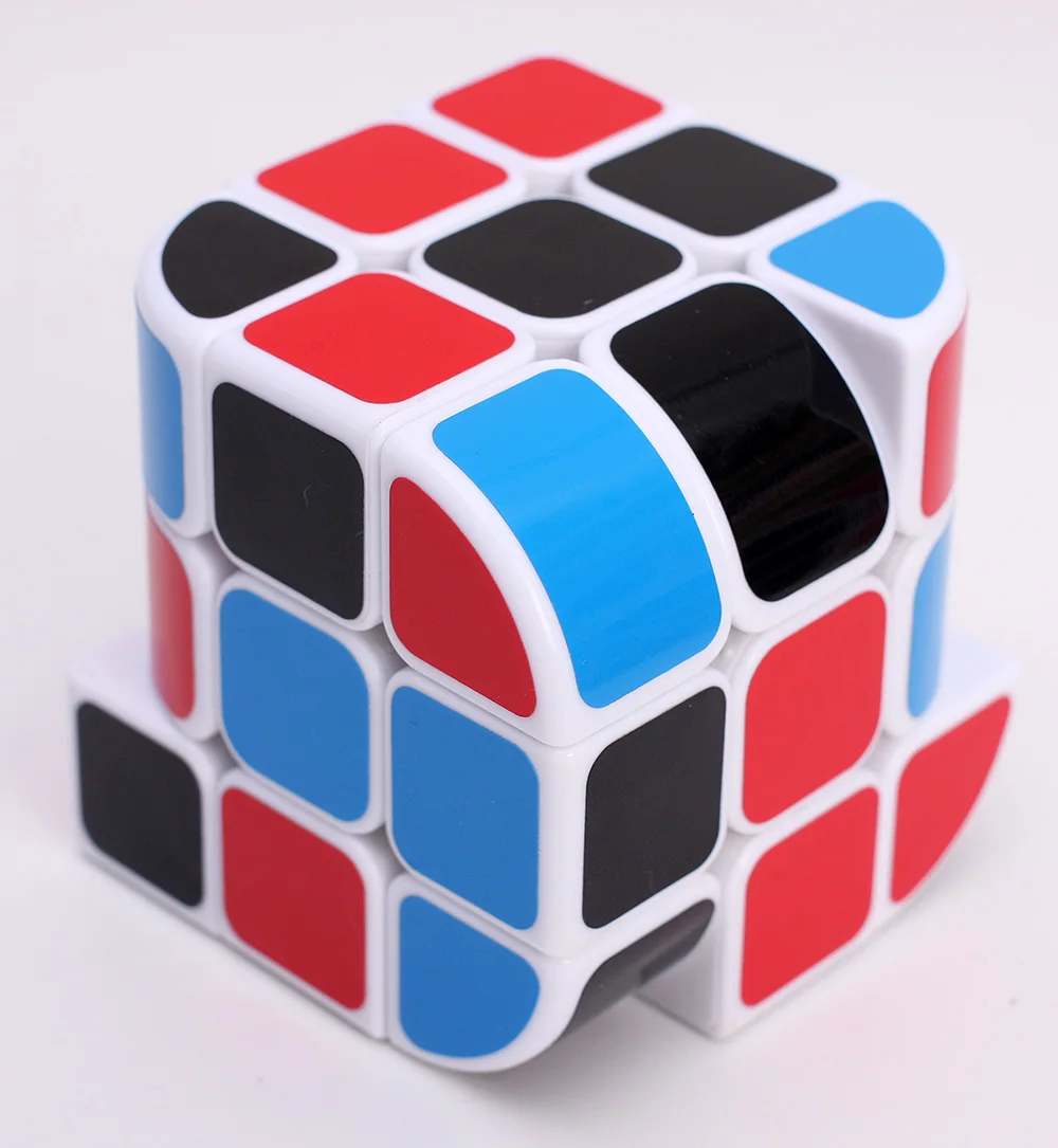 

Zcube Penrose cube 3x3x3 Curve Trihedron Magic Cube Puzzle Toys for Competition Challenge toys for children 56mm Magic cube