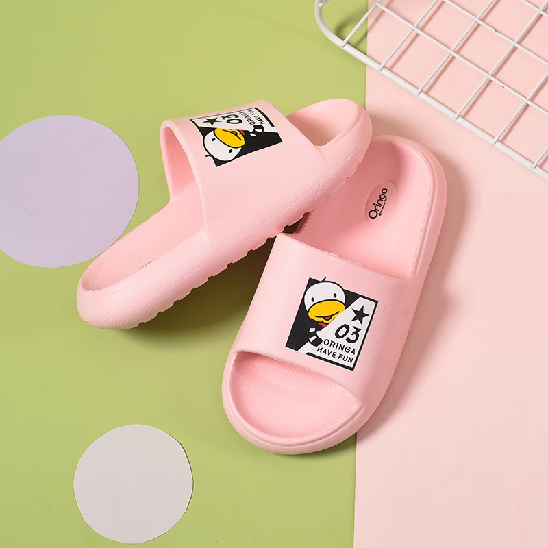 

2021 Summer Children's Slippers Toddler Girls Slippers Cartoon Kids Beach Shoes Boys Indoor Shoes Family Children Slippers