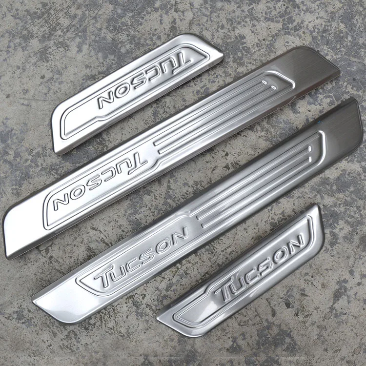 Высококачественная пластина из нержавеющей стали порог приветственная педаль