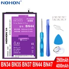 Оригинальный аккумулятор NOHON BN44 для Xiaomi Redmi 5 Plus 5 Plus, Сменный аккумулятор для сотового телефона, Бесплатные инструменты
