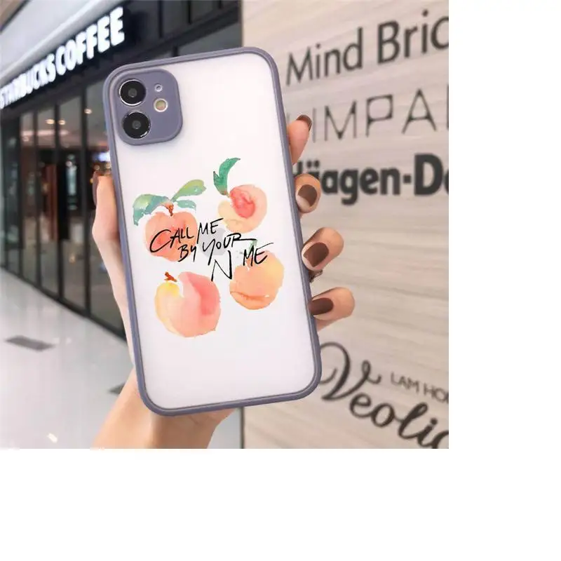 

Call Me by Your Name Phone Cases Matte For iPhone 12 Mini 11 Pro XR XS Max 7 8 Plus X Hard PC Back Cover