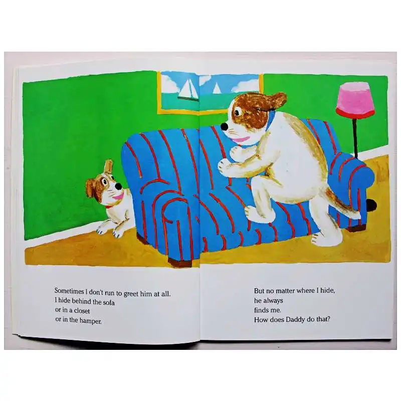 My Daddy and Me от Jerry Spinelli обучающая английская книга с картинками карта для детей