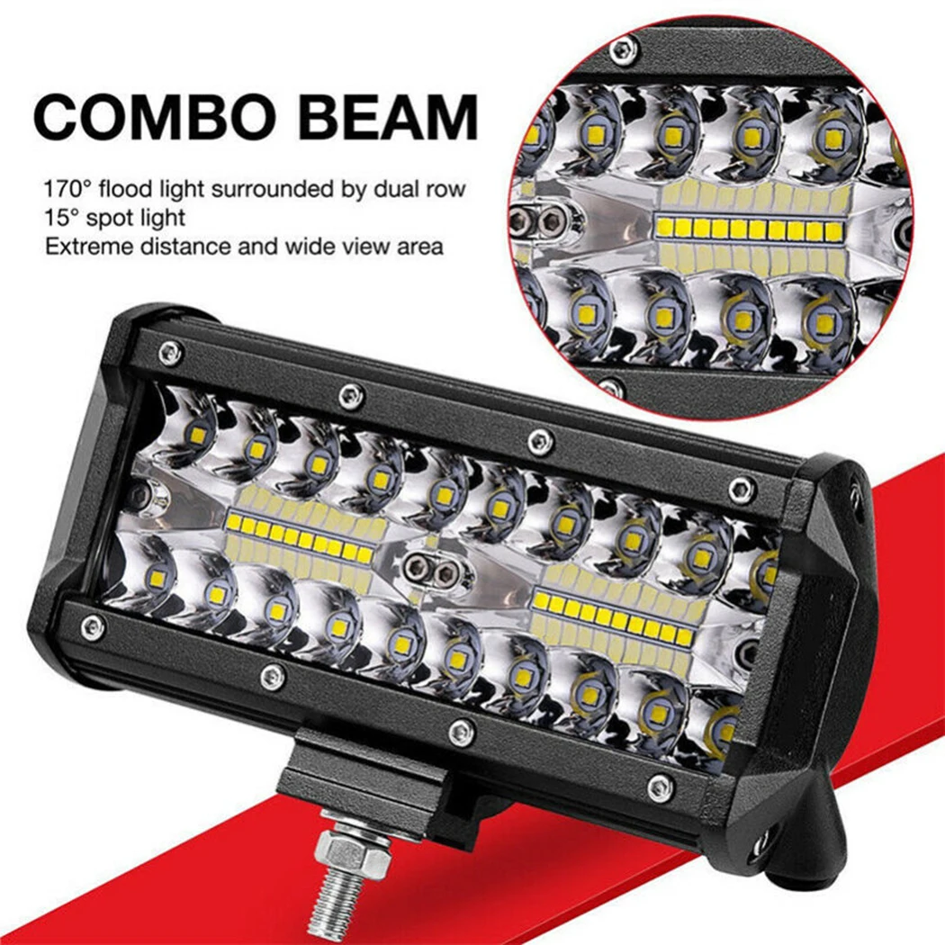 

1PC Spot Light 4WD 65W 7'' Car Driving Fog LED Lamp SUV Truck Practical