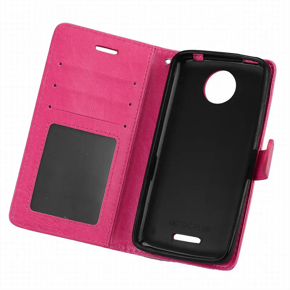 Чехлы книжки с отделениями для карт кожаные чехлы Moto C E2 E3 E4 Plus E5 G3 G4 G5 G5S G6 Play M X4 X3 X