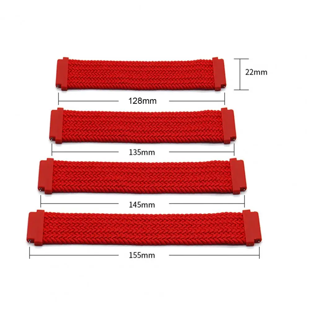 Цельный нейлоновый эластичный браслет для часов водонепроницаемый ремешок