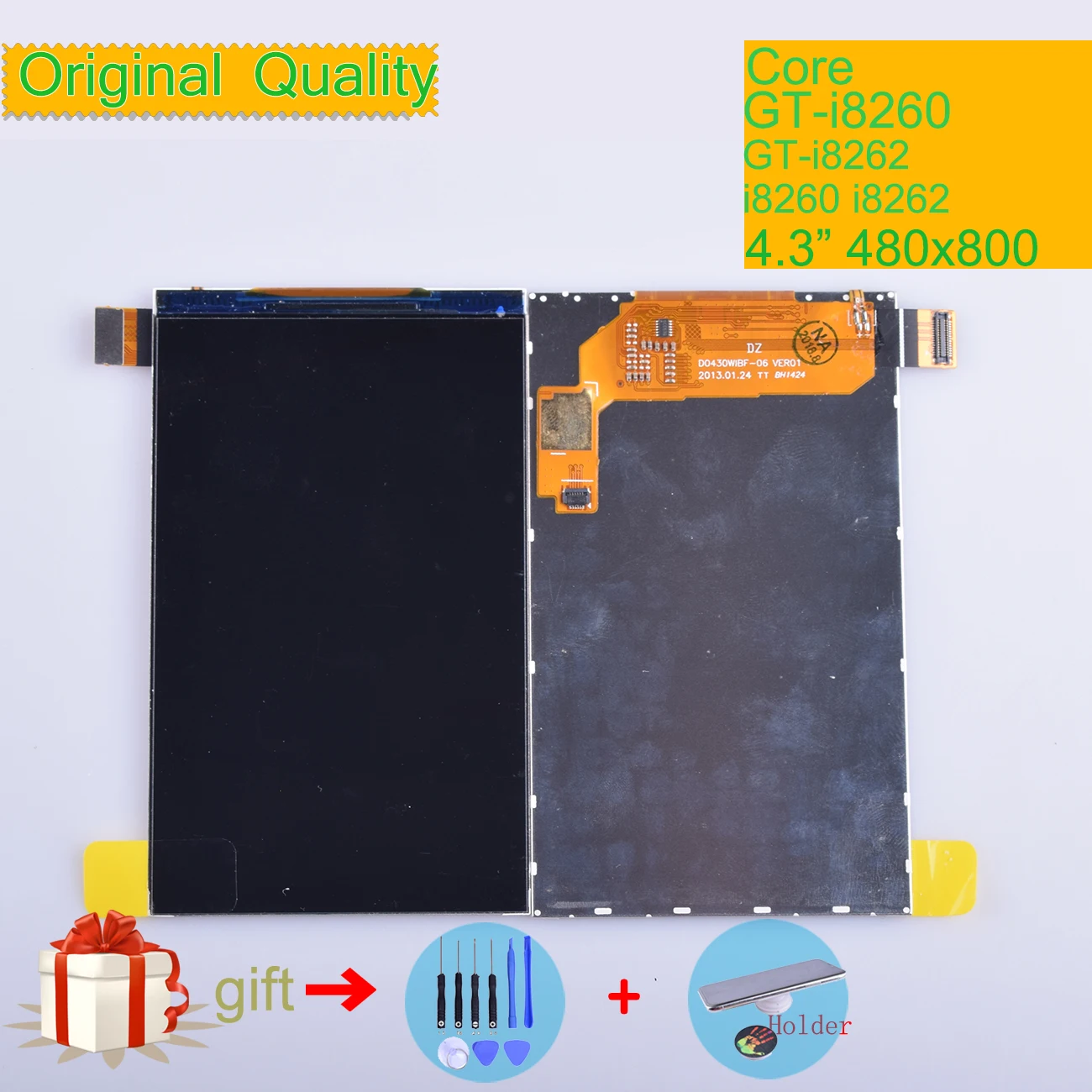 

Оригинальный ЖК-экран для Samsung Galaxy Core GT 8260 8262 i8262 i8260 GT-I8260, ЖК-экран, экран дисплея, Замена ЖК-экрана