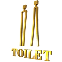 self adhesive mens womens bathroom washroom wc toilet sign wall sticker for hotelparking lot shopping center restaurant