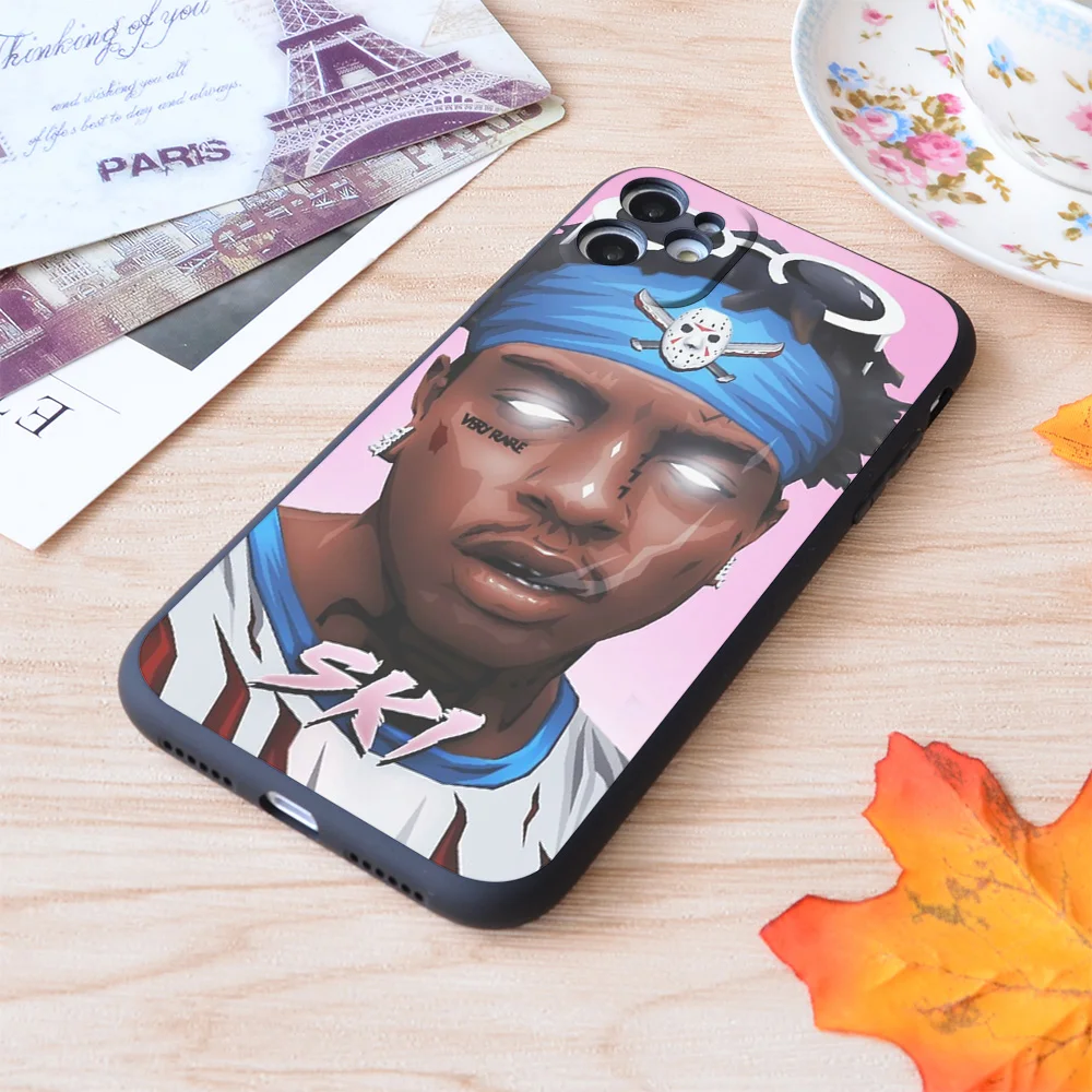 

Ski Mask The Slump God Print Soft Silicone Matt Case For Apple iPhone Case