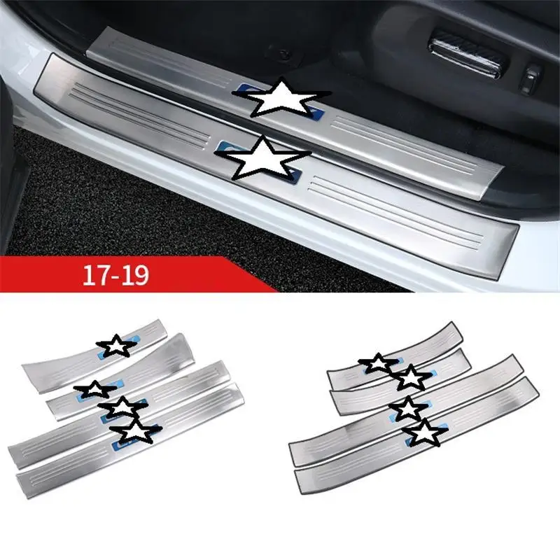 Задние панели педаль дверная ручка Выход кондиционера внешний хромированный