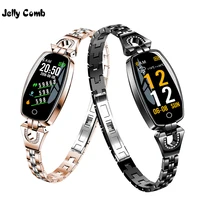 jelly comb fashion women smart watch 0 96 inch heart rate monitor smart bracelet sleep monitor smartwatch for girls gift