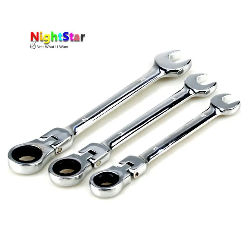12 мм Фиксированная головка трещотка комбинация гаечный ключ наборы ручной