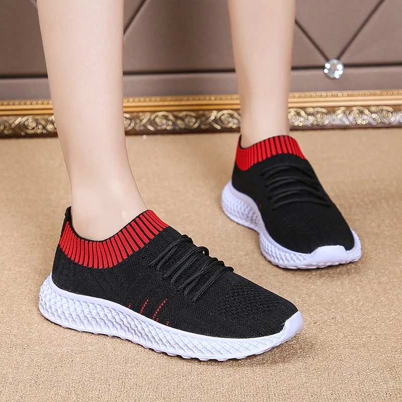 Женские повседневные кроссовки Rimocy дышащие с вулканизированной подошвой