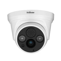 sricam sh030 3 0mp dome ip camera h 265 security cctv wifi camera two way audio alarm push onvif video surveillance work on nvr