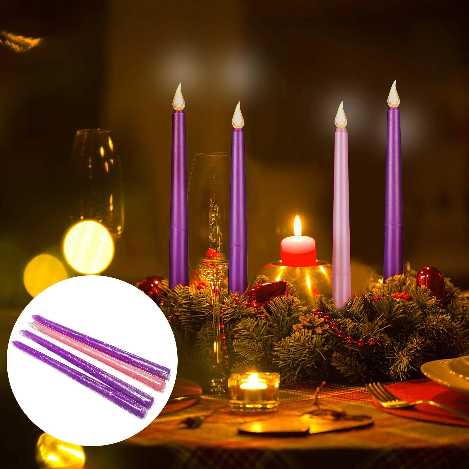 Премиум набор свечей ручной работы 1 для домашнего свадебного декора день