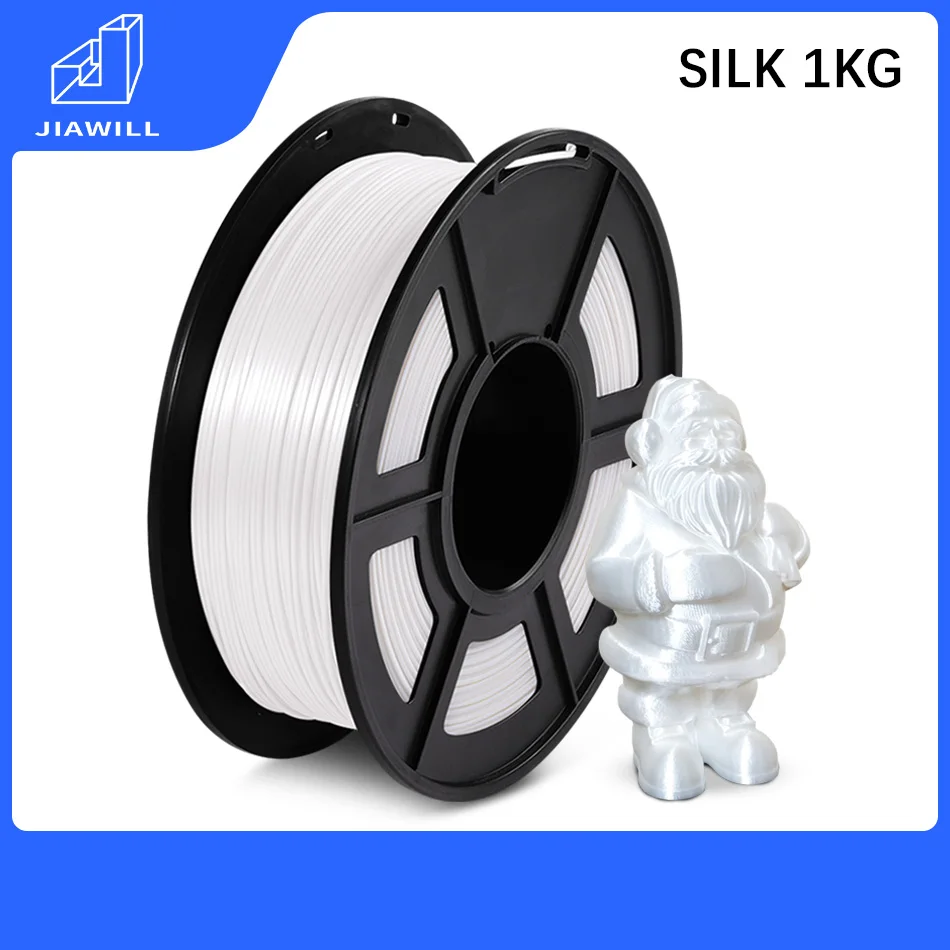 

JAYO SILK PLA PLUS Filament Silk 3D Printing Filament For FDM3D Printer Filament PLA 1KG 1.75MM New Arrival For 3D pen