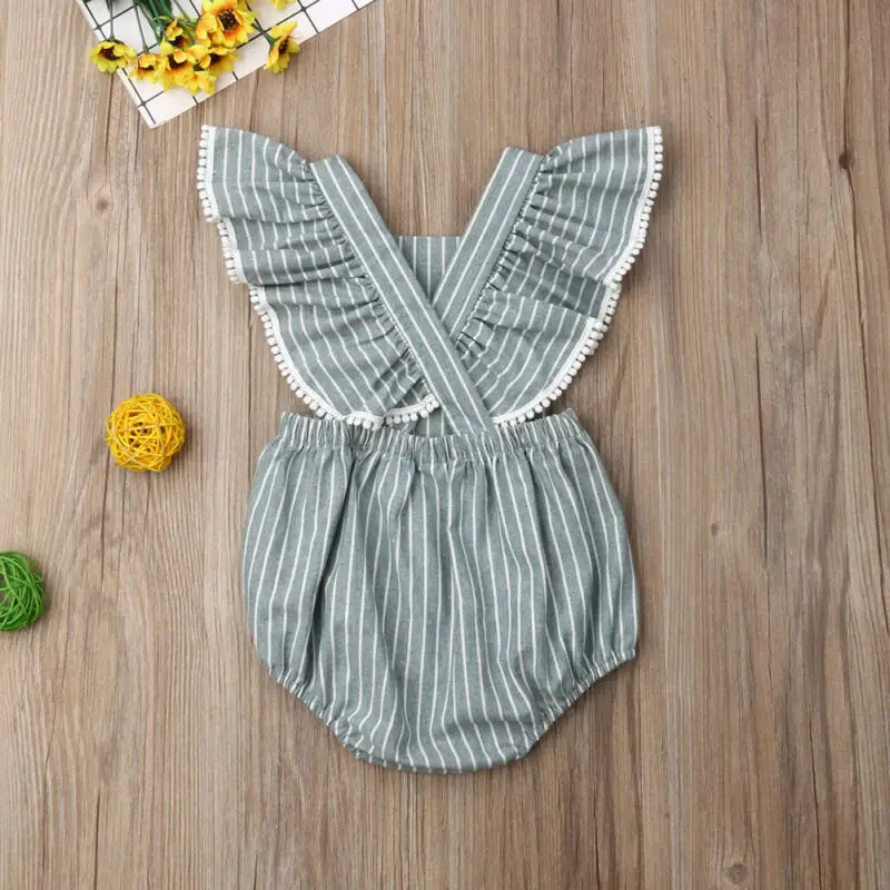 2019 брендовая одежда для маленьких девочек без рукавов модель полосатый