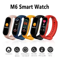 m6 smart watch men women kids smartwatch heart rate fitness sport wristband smart bracelet for iphone xiaomi android watches