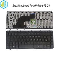 computer brazilian keyboard for hp probook 640 g1 645 g1 br brazil qwerty pc trackpoint replacement keyboards laptop parts new