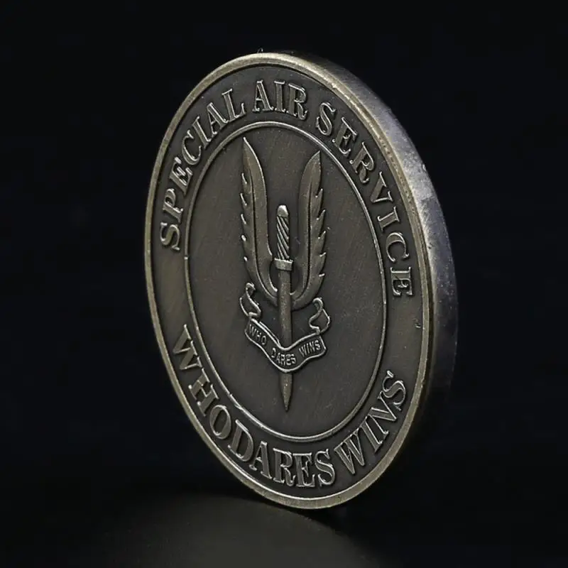 

Bronze Kill Or Capture Special Air Service Who Dares Wins Coldier Challenge Souvenirs Coin Collectible Coins