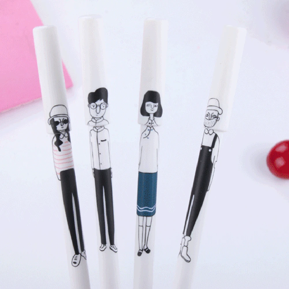 8 шт. корейские канцелярские принадлежности милые Мультяшные персонажи