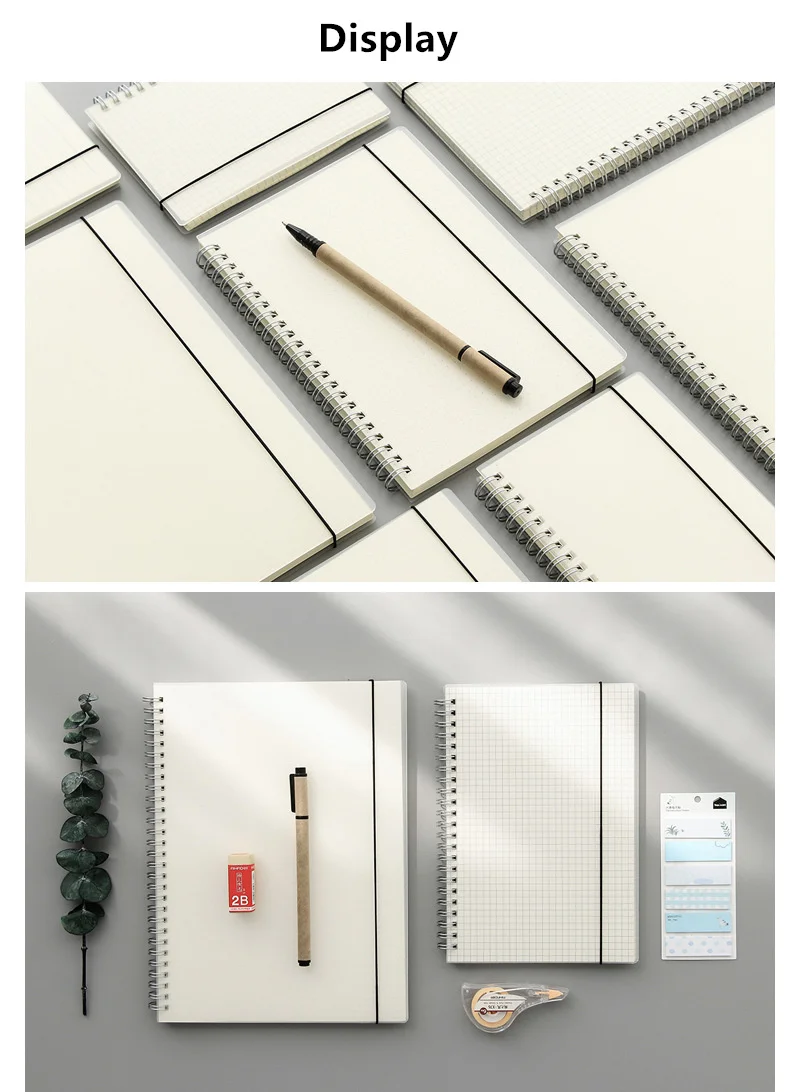 Bullet Journal A6, блокнот, полипропиленовая сетка, в горошек, пустые, для рисования, планировщик, тетрадь, управление временем, школьные принадлежности, канцелярские принадлежности, подарок