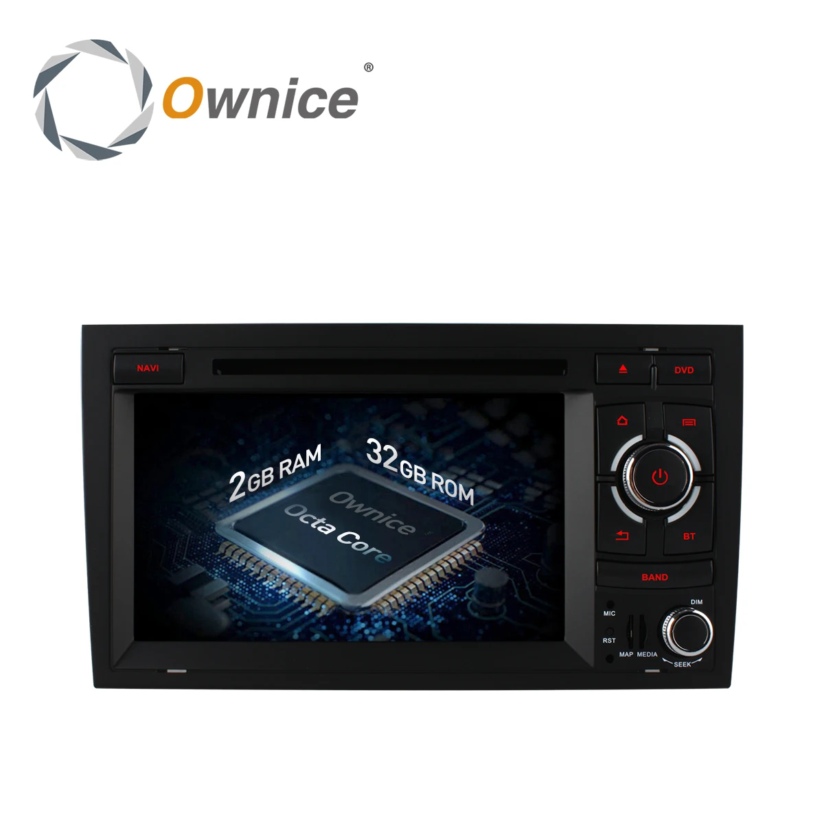 Автомобильный DVD плеер Ownice C500 Android 6 0 Восьмиядерный процессор 2 Din экран 7 дюймов